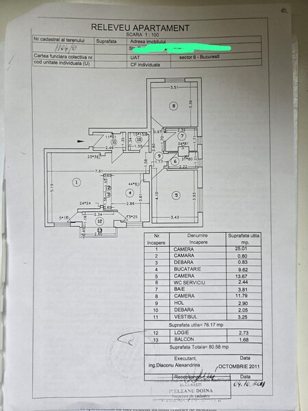Militari, 3 camere, 81 mp, zona Lujerului